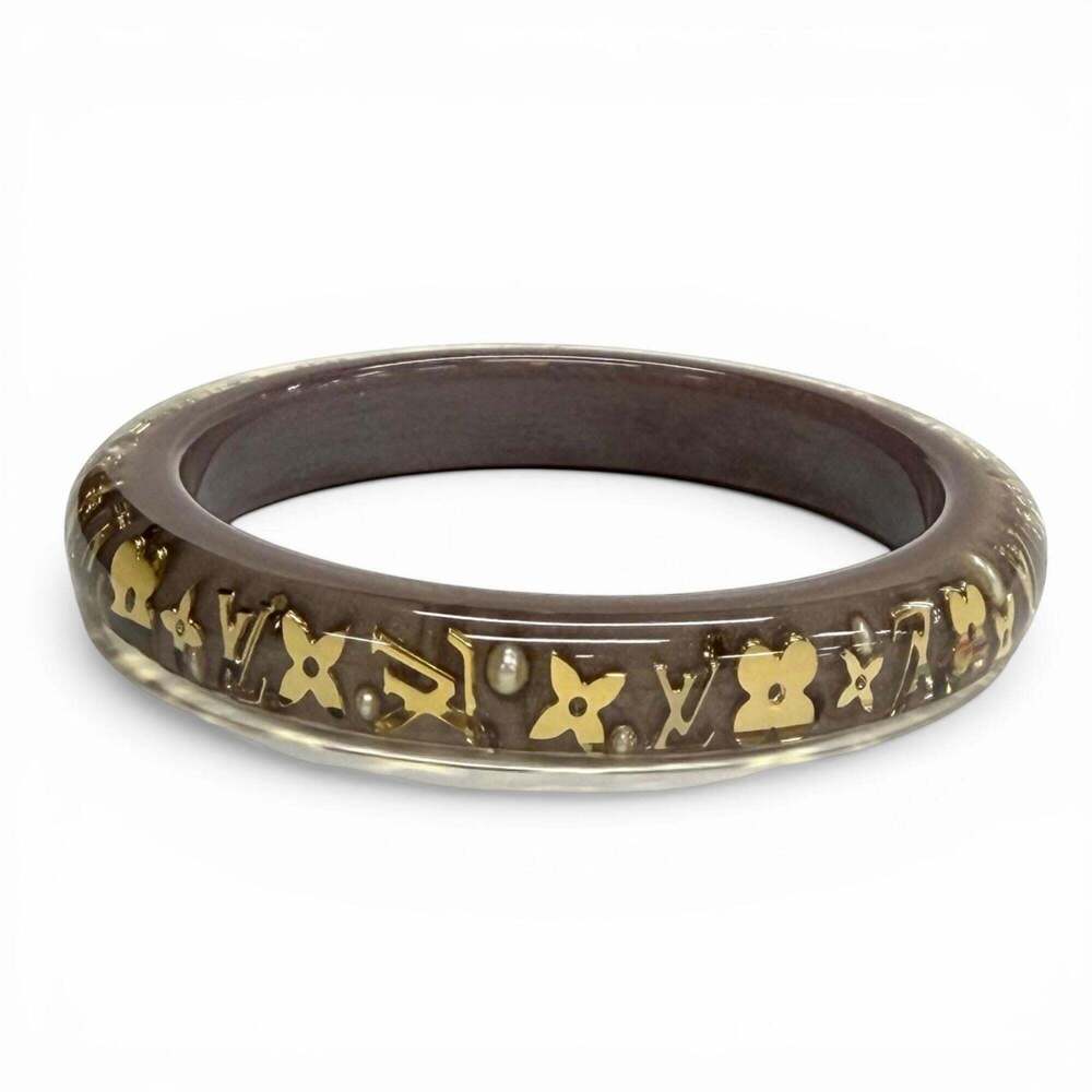 LOUIS VUITTON Brown Monogram Bracelet - Picture 4 of 7
